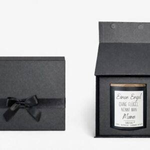 Duftkerze mit Geschenkverpackung „Einen Engel ohne Flügel nennt man Mama"