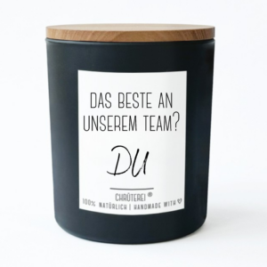 Das Beste an unserem Team? Du